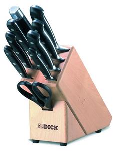 F. DICK Messerblock » Holzmesserblock Premier Plus 9-teilig Messerblock inkl. Kochmesser«