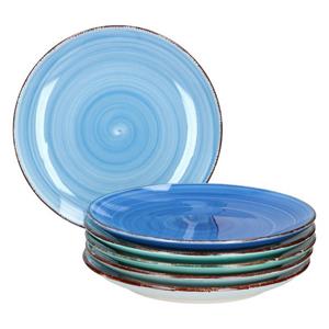 MamboCat Frühstücksteller »6er Set Dessert- Kuchenteller Blue Baita 18,5cm«