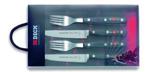 F. DICK Messer-Set » Premier Plus Steakbesteck 4-teilig 2 Steakmesser + 2 Gabeln Besteck-Set«