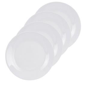 Neuetischkultur Speiseteller »Porzellan-Teller weiß, 4er Set 19,5 cm«, (4 St)