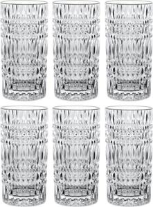 Nachtmann Longdrinkglas »Ethno«, Kristallglas, 6-teilig, 434 ml