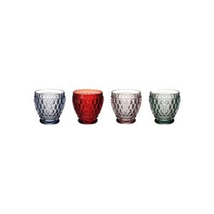 Villeroy & Boch Schnapsglas »Boston Coloured Shotgläser 80 ml 4er Set«, Glas