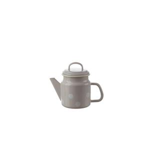 Neuetischkultur Teekanne »Teekanne mit Deckel Retro«, 1 l, Kaffeekanne Emaillekanne