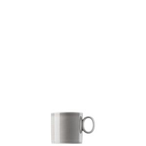 Thomas Porzellan Tasse »Loft by Rosenthal Colour - Moon Grey Kaffee-Obertasse«, Porzellan