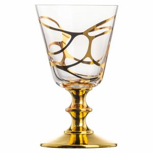 Eisch Weißweinglas »Stargate Gold 210 ml«, Kristallglas