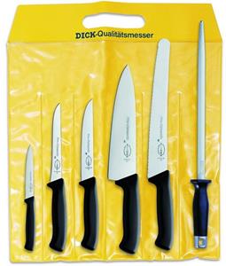 F. DICK Messer-Set » ProDynamic Kochmesser-Set 6-teilig Küchenmesser Ausbeinmesser Kochmesser«