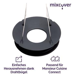 Mixcover Küchenmaschine mit Kochfunktion  Mixtopf Verkleinerung für Monsieur Cuisine Smart und Monsieur Cuisine Connect MCC Häcksel Helfer, Pürieren