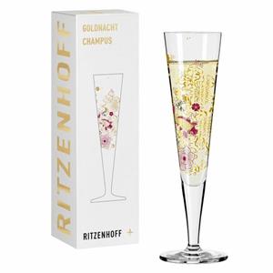 Ritzenhoff Champagnerglas »Goldnacht 023«, Kristallglas