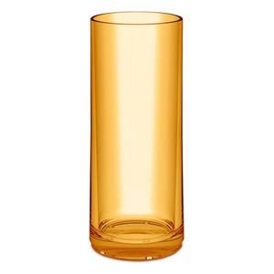 Koziol Longdrinkglas »Cheers No. 3 Transparent Amber, 250 ml«, Kunststoff