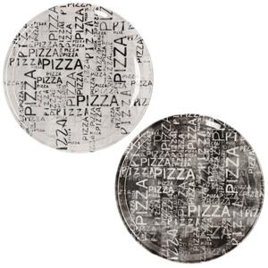MamboCat Pizzateller »2er Set Pizzateller Napoli Black & White 33cm - 04018#Z70 + 04018#Z69«