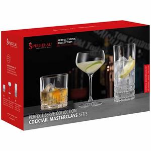 SPIEGELAU Cocktailglas »Perfect Serve Collection Cocktail Masterclass Set«, Glas