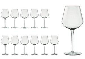 Bormioli Rocco Weinglas »12er Set Weingläser Medium inAlto 47 cl aus erstklassigem Kristallglas, bessere Bruchfestigkeit, filigranes Design«