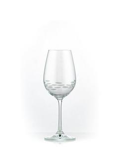 Crystalex Weinglas »Viola Stone matt geschliffen 350 ml 6er Set«, Kristallglas, matt geschliffen