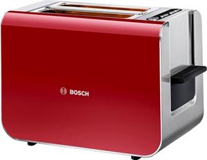Bosch Toaster TAT8614P, 2 Schlitze, für 2 Scheiben, 860 W