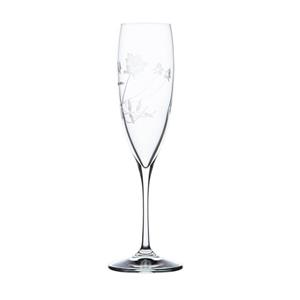 ARNSTADT KRISTALL Champagnerglas »Sektglas Champagneglas Liane clear (23,8 cm) - Kristallglas mundgeblasen · von Hand geschliffen«