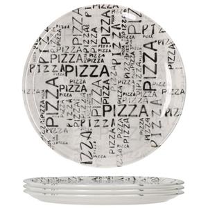 MamboCat Pizzateller »4er Set Pizzateller Napoli White 33cm - 04018#Z69«