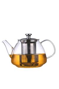 Asphald Teekanne »Teekanne Glas mit Edelstahl Sieb 1600ml«, 1.6 l, (Set), Rostfreien Sieb