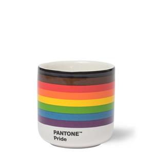 Pantone Kaffeeservice, Porzellan Thermobecher Cortado, 190 ml, inkl. Geschenkbox, 4er-Set PRIDE