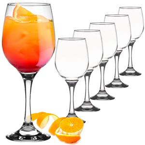 PLATINUX Weinglas »Weingläser«, Glas, Set 6 Teilig 250ml Cocktailgläser massiv Wasserglas Getränkeglas Weißweingläser Trinkglas
