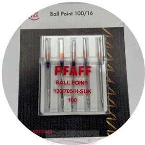 PFAFF Nähmaschine Original  Ball Point Nadel 5 Nadeln Stärke 100/16