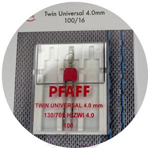 PFAFF Nähmaschine Original  Zwillingsnadel Stärke 100/ 4 mm - 1 Nadel
