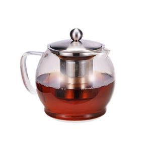 Gravidus Teekanne »Teekanne Kaffeekanne Teebereiter Kanne Bereiter aus Glas mit Filter Teesieb 1,2L«