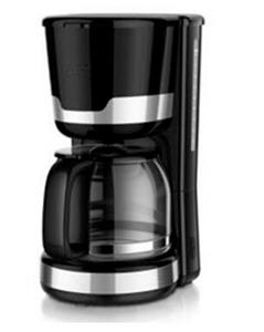 DESKI Filterkaffeemaschine, 1.5l Kaffeekanne, Dauerfiter 2, Kaffeemaschine 12 Tassen Filterkaffeemaschine Glas Kanne Kaffee Maschine 1000W