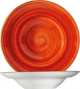 Bonna Suppenteller »Aura Terracotta Plate«, Teller tief Supenteller 26.8cm 450ml Porzellan terrakotta 1 Stück