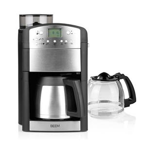 BEEM Filterkaffeemaschine, 1.25l Kaffeekanne, Papierfilter,  FRESH-AROMA-PERFECT Duo inkl. Glas- & Isolierkanne