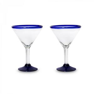 Mitienda Cocktailglas »Mundgeblasene Martini Gläser Traditional 2er Set«