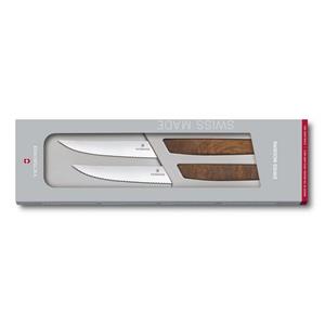 Victorinox Messer-Set »Swiss Modern Steakmesser-Set, Wellenschliff«