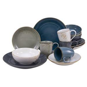 CreaTable Combi-servies NATURE COLLECTION Nordic Style artisanale uitstraling (set)