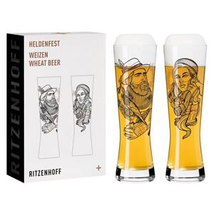 Ritzenhoff Bierglas »Heldenfest«, Glas