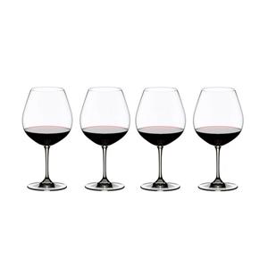 RIEDEL Glas Weinglas »Vinum Pinot Noir 4er Set«, Kristallglas