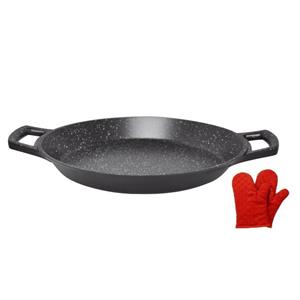 Cheffinger Servierpfanne »36 cm Paella-Pfanne Bräter Bratpfanne Servierpfann«, Induktion