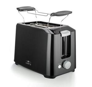 Lentz 2-in-1-Toaster 2-Scheiben Toastautomat, Brötchenaufsatz, Röster, Toast, für normales Toastbrot, 700 W, Anti-Stau-Funktion, 7 Bräunungsstufen