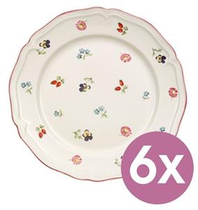 Villeroy & Boch Petite Fleur Serie Petite Fleur Frühstücksteller 21 cm Set6 (mehrfarbig)