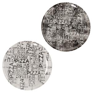 MamboCat Pizzateller »2er Set Pizzateller Napoli Black & White 31cm - 04019#Z70 + 04019#Z69«