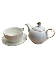 ZELLERFELD Teekanne »Tassenset Teekanne aus Porzellan Kaffeekanne mit Tasse und Untertasse«