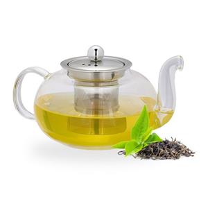 RELAXDAYS Teekanne »Teekanne mit Siebeinsatz 800 ml«