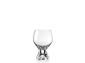 Crystalex Rotweinglas »Gina klar 340 ml 6er Set«, Bleikristall