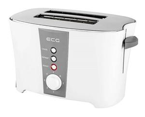 ECG Toaster ST818, Auftaufunktion Krümelschublade 800 Watt 2 Toastsscheiben
