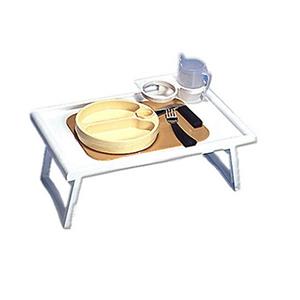 RUSSKA Geschirr-Set »Bett-Tisch Kunststoff weiß«
