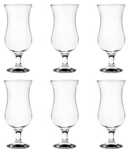 PLATINUX Cocktailglas »Cocktailgläser«, Glas, 400ml (max. 470ml) Set (6-Teilig) Longdrinkgläser Partygläser Milkshake Glas Groß