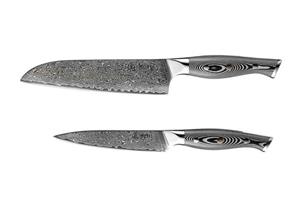 Muxel Ausbeinmesser »2-tlg Messer Set Damast V10 Edelstahl 62 Lagen«