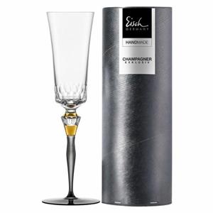 Eisch Champagnerglas »Grau Champagner Exklusiv«, Kristallglas