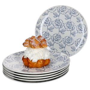 Ritzenhoff & Breker Speiseteller »6er Set Dessert- Kuchenteller 20cm Blue Flower - Ritzenhoff 83965«