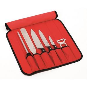 Kelomat Messer-Set »Messertasche 6-teilig befüllt« (6-tlg), Messerset