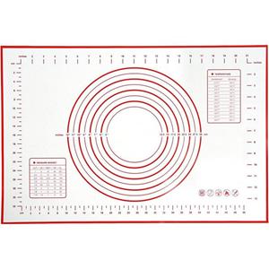 ELIAUK Teigwerkzeug Silikonmatte Backmatte Silikon Teigmatte Wiederverwendbar,mit Messung