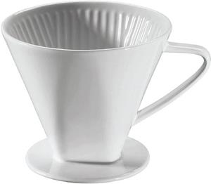 Cilio Espressokocher , Kaffeefilter, Porzellan Größe 6